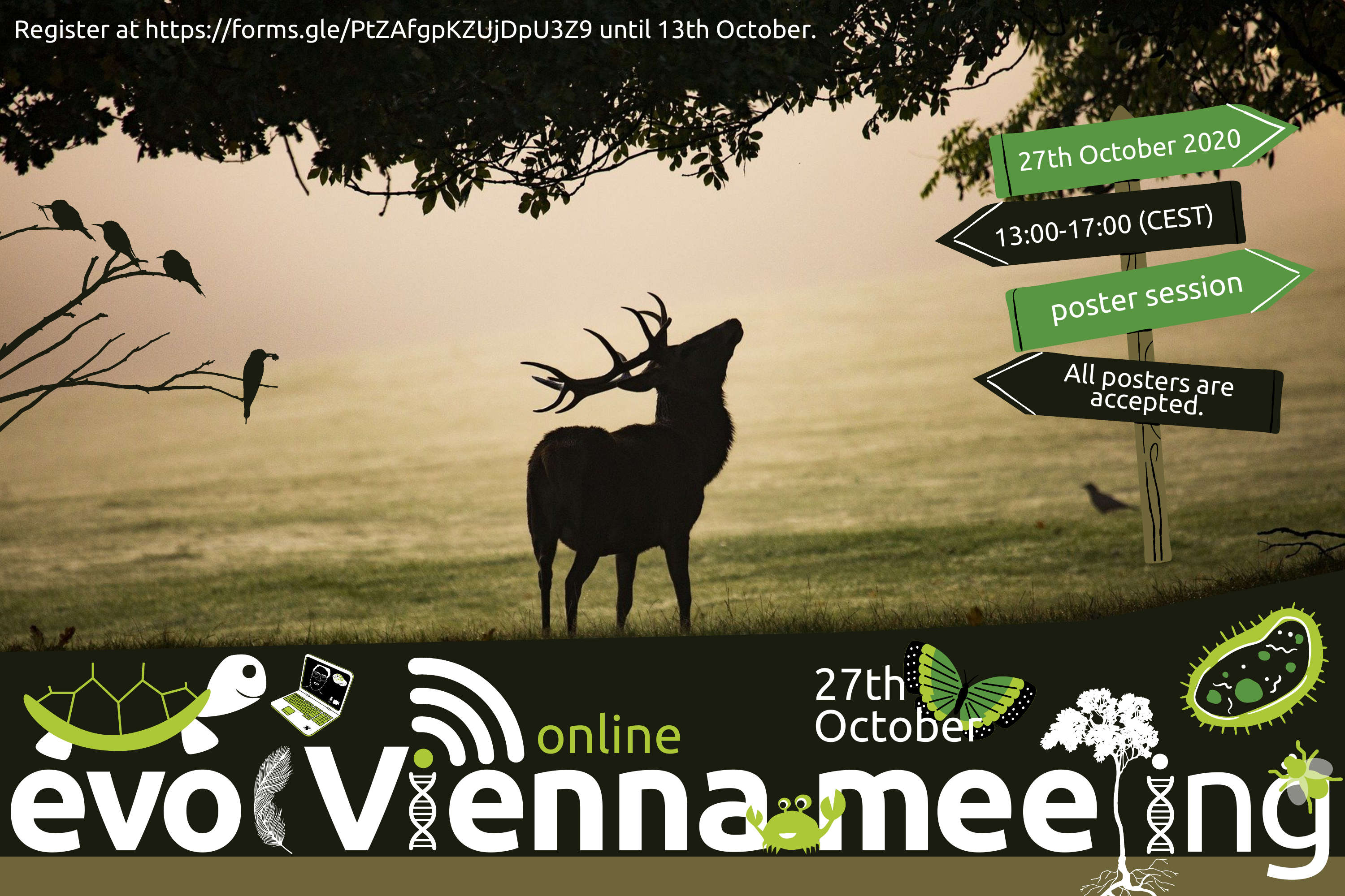 evolVienna meeting invite poster